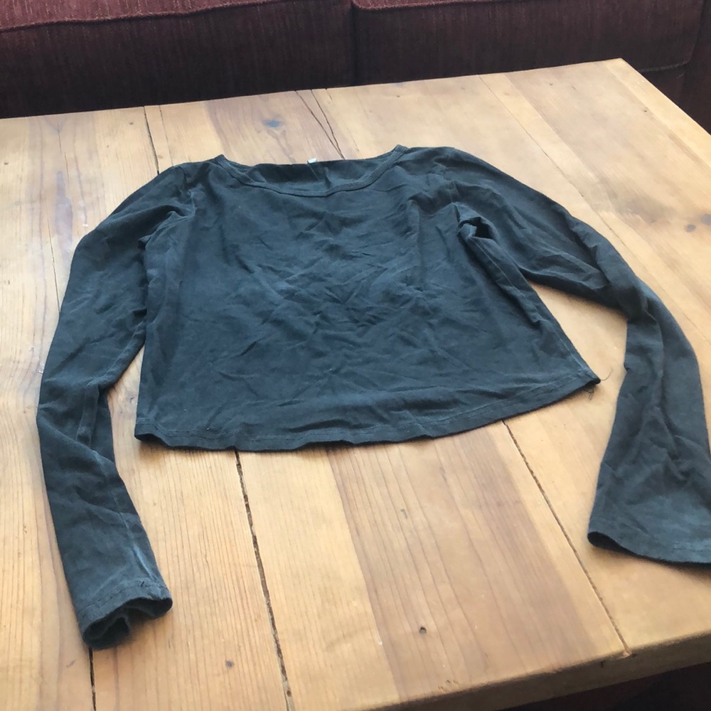 Black bke long sleeve top